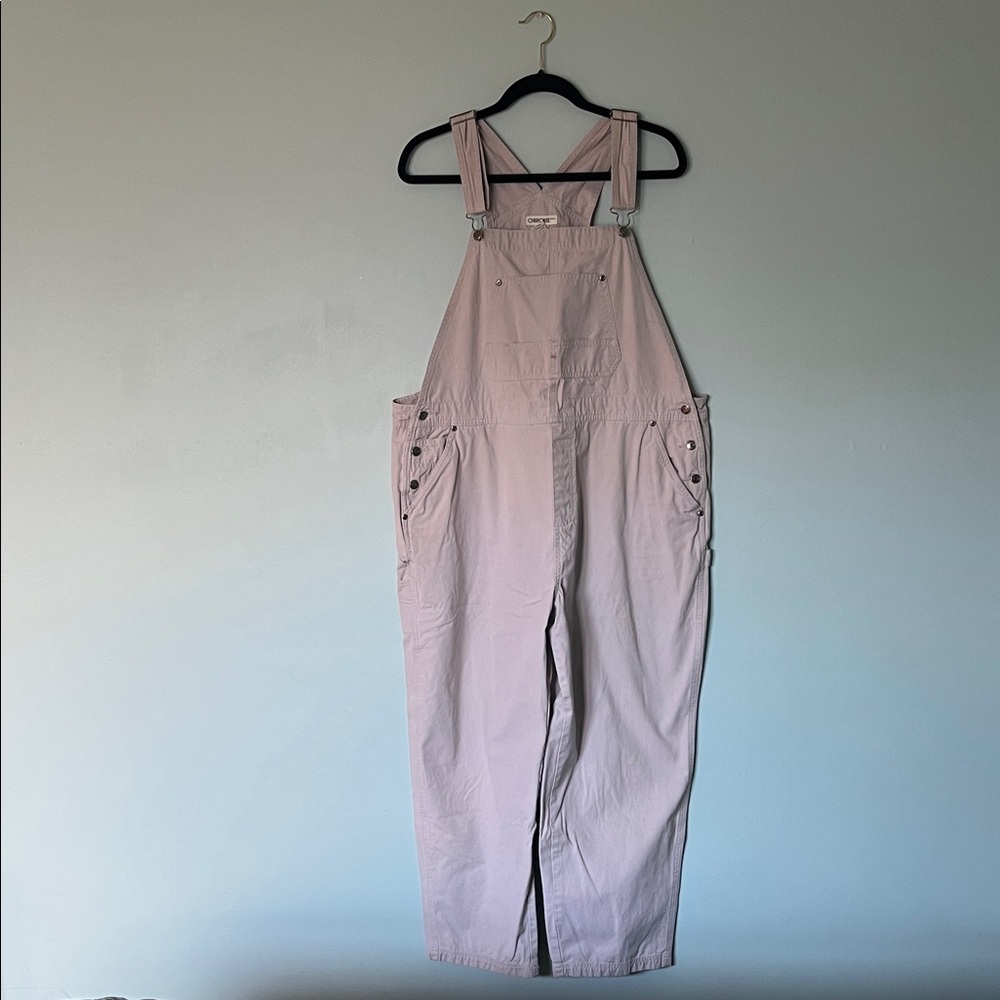 Vintage Cherokee Light Khaki Cotton Overalls